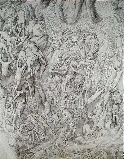 Last Judgement by Paul Marc Joseph Chenavard