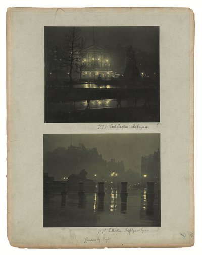 London by Gaslight, c.1896 by Paul Martin