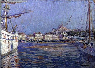 The Old Port, Marseilles by Paul Mathieu