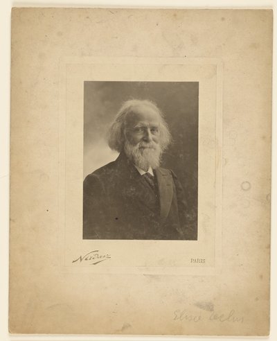 Élisée Reclus by Paul Nadar