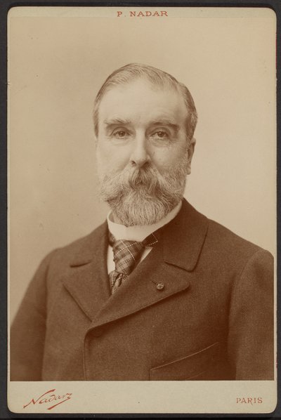 Portrait of Ludovic Halévy by Paul Nadar
