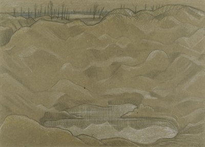 A Shell Crater by Paul Nash