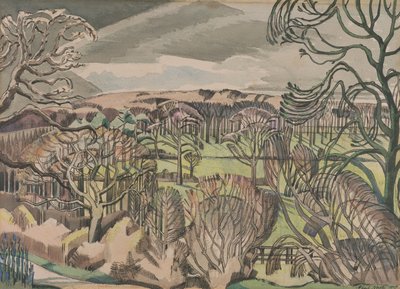 Landscape at Fulmer, Buckinghamshire by Paul Nash