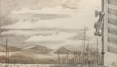 The Fleet at Toulon No. 1 by Paul Nash