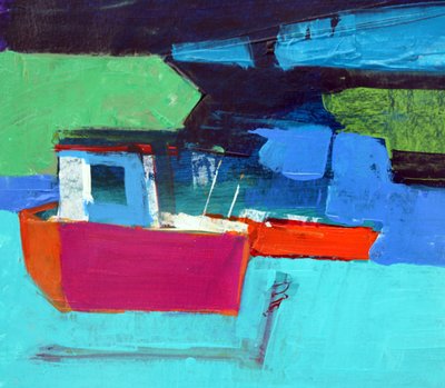 Red Boat by Paul Powis