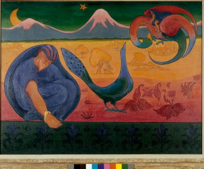 Nabis landscape by Paul Elie Ranson