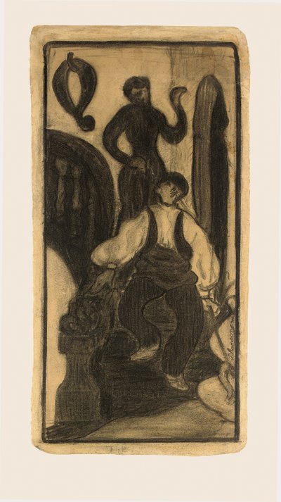 Staircase an Inn, Basque Country by Paul Elie Ranson