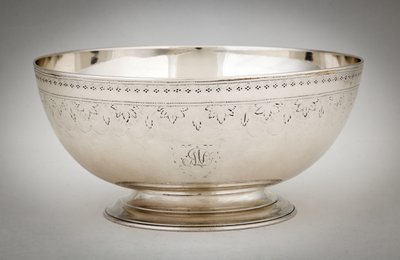Bowl (c.1800) by Paul Revere