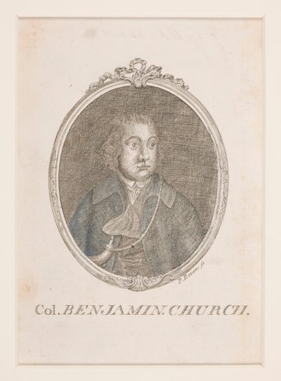 Col. Benjamin Church by Paul Revere