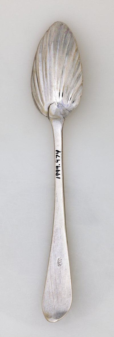 Fluted Teaspoon by Paul Revere