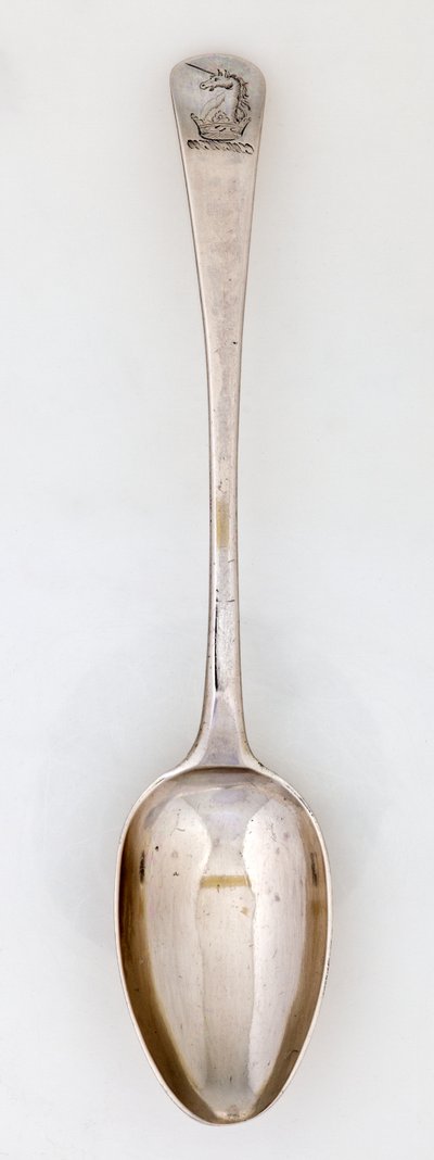 Large spoon by Paul Revere