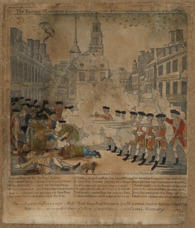 The Bloody Massacre by Paul Revere