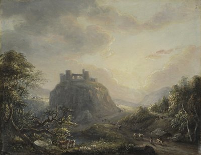 Landscape with a Castle by Paul Sandby