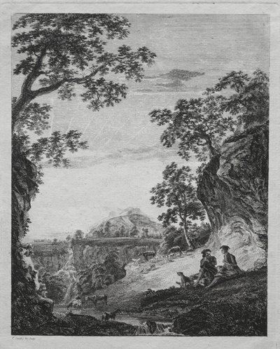 Patie and Roger by Paul Sandby