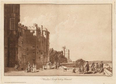 Windsor Terrace Looking Westward by Paul Sandby