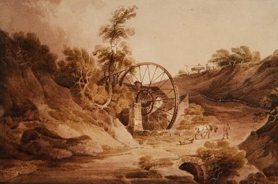 Great Wheel at Broseley by Paul Sandby Munn