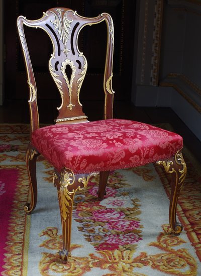 A Harlequin George II Dining Chair by Paul Saunders