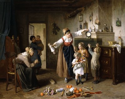 Christmas Morning by Paul Seignac