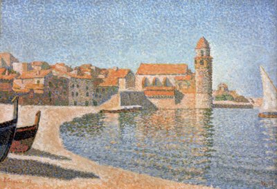View of Collioure by Paul Signac