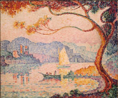 Antibes, Petit Port de Bacon by Paul Signac