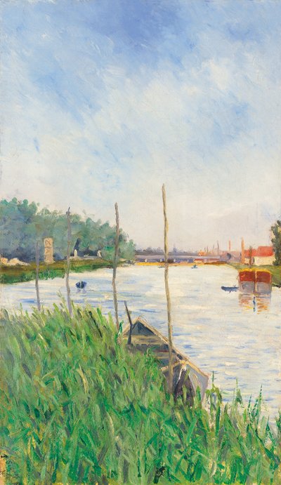 Asnières by Paul Signac