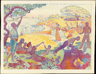 In the Time of Harmony by Paul Signac