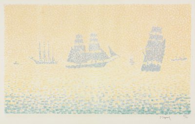 Boats by Paul Signac