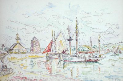 Camaret by Paul Signac