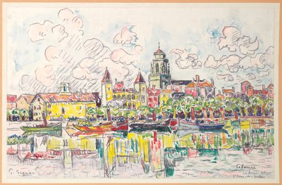 Ciboure, Saint-Jean-de-Luz by Paul Signac