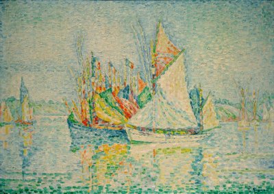 Concarneau, (The Port) by Paul Signac