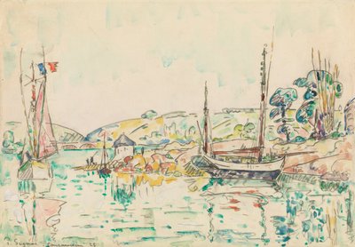 Concarneau by Paul Signac