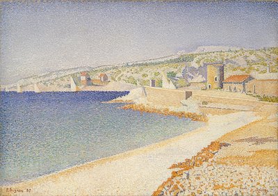 The Pier in Cassis, Opus 198 by Paul Signac