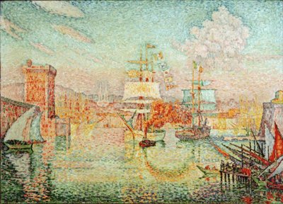 Entrance to the Port of Marseille by Paul Signac
