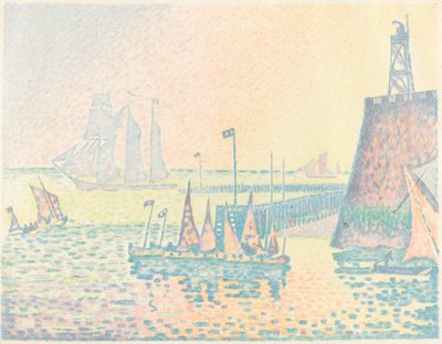 Evening by Paul Signac