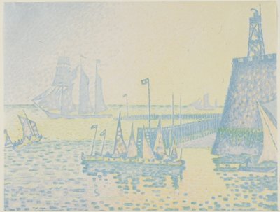 Evening by Paul Signac