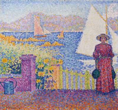 Gate Saint-Tropez by Paul Signac