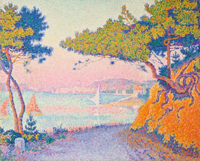 Golfe Juan by Paul Signac