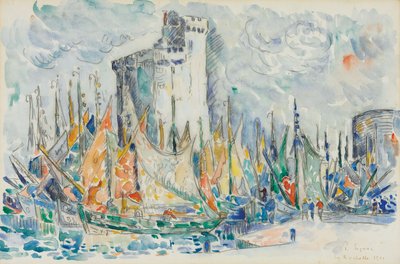 La Rochelle, 1911 by Paul Signac