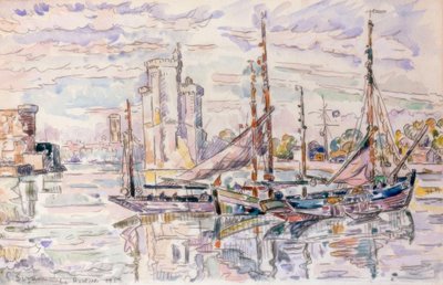 The Port of La Rochelle by Paul Signac