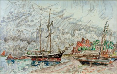 P. Signac / Marine at Loquivy by Paul Signac