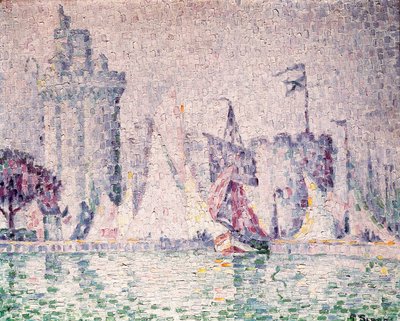Port of La Rochelle by Paul Signac