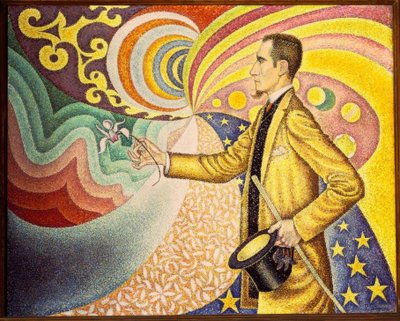 Portrait of Felix Feneon by Paul Signac