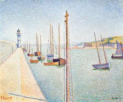 Portrieux, Brittany by Paul Signac