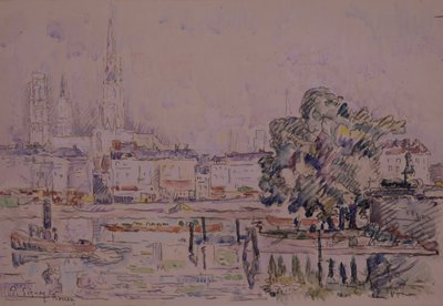 Rouen by Paul Signac
