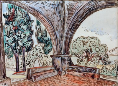 Saint-Tropez, The Chapel of Sainte-Anne by Paul Signac