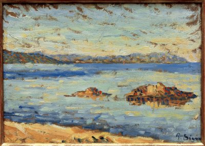 Saint-Tropez, Calm by Paul Signac