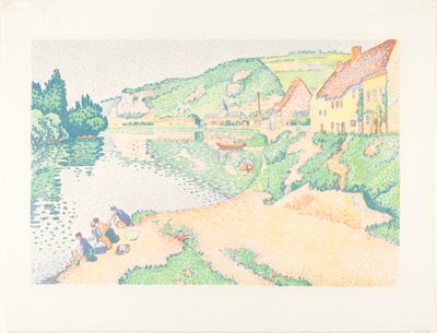 The Andelys by Paul Signac