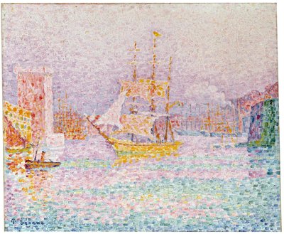 The Harbour at Marseilles by Paul Signac