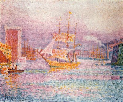 The Harbour at Marseilles by Paul Signac