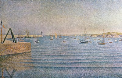 The Harbour at Portrieux, 1888 by Paul Signac